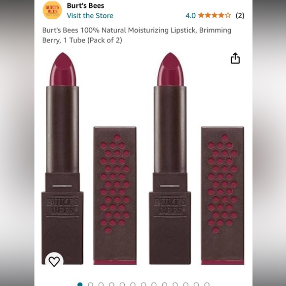 Burt's Bees 100% Natural Moisturizing Lipstick - Picture 4 of 4